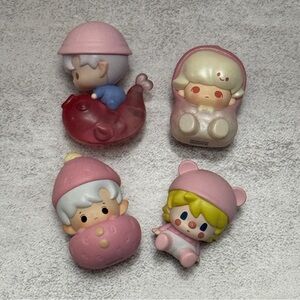 Pop beans original 100% authentic 4 piece Adorable pop mart